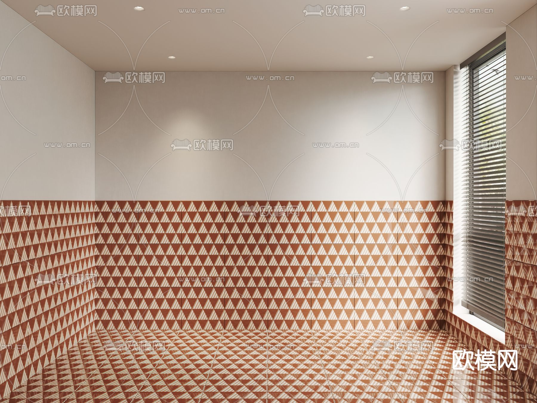 地砖 花砖3d模型下载