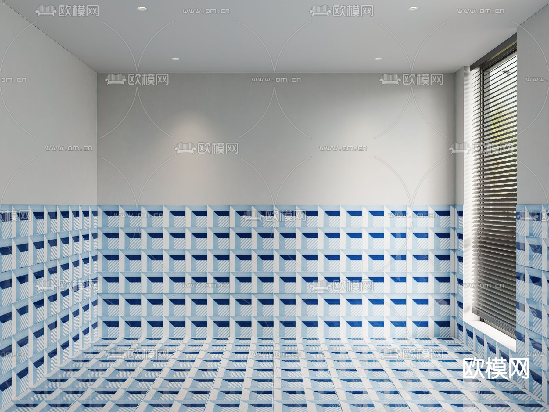 地砖 拼花瓷砖3d模型下载