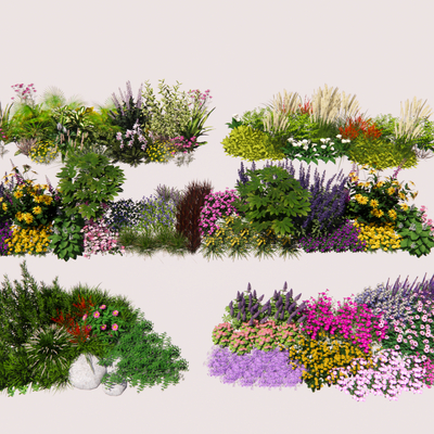  花草花卉su模型 