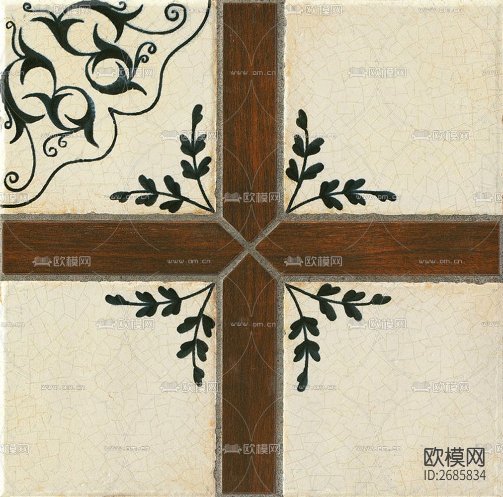 瓷砖 仿古砖 花砖下载