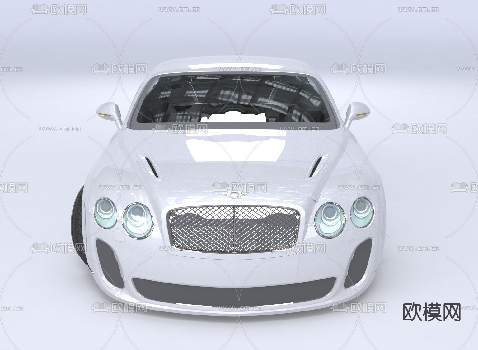 宾利汽车 轿车3d模型下载（渲染图3）