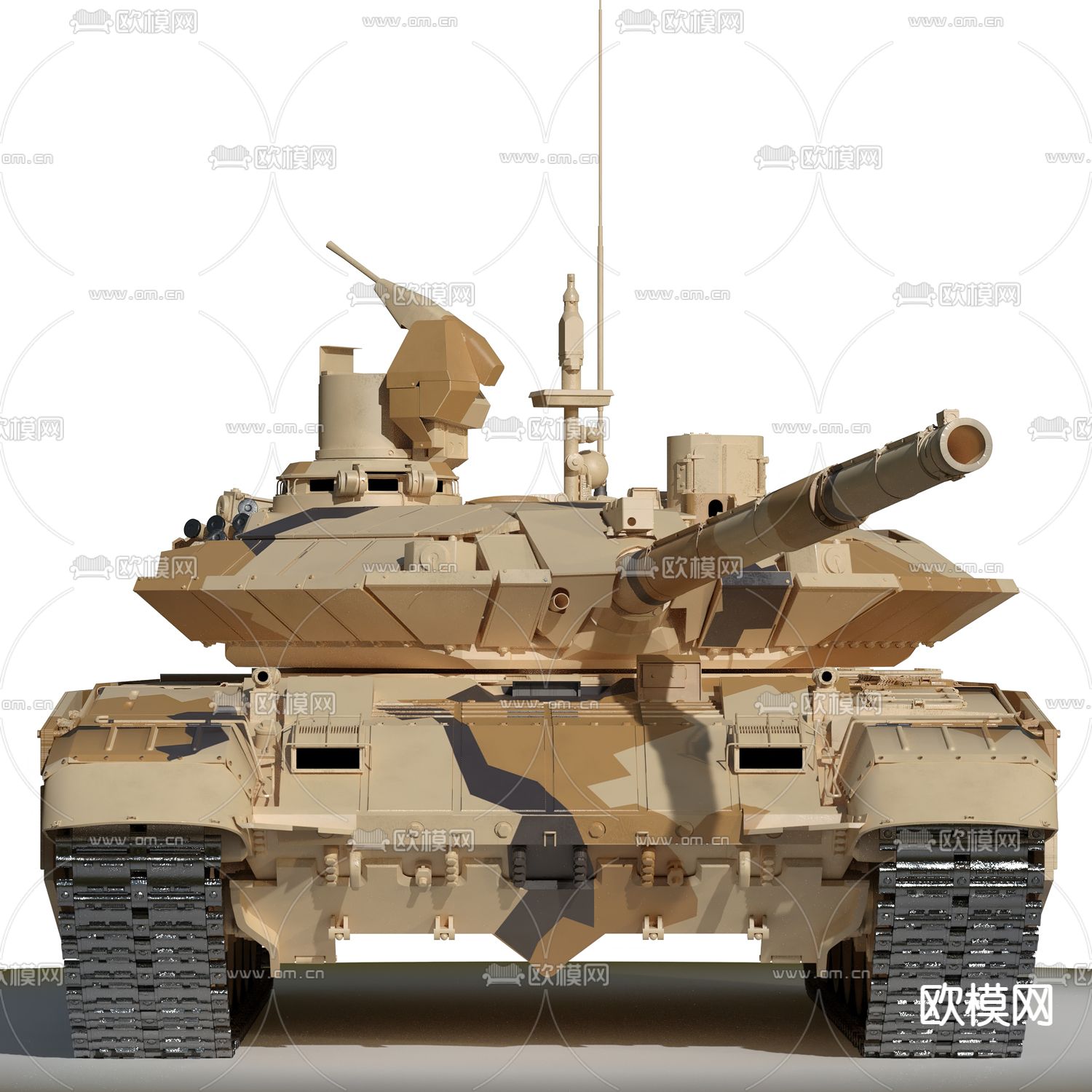 T90СМ坦克 装甲车3d模型