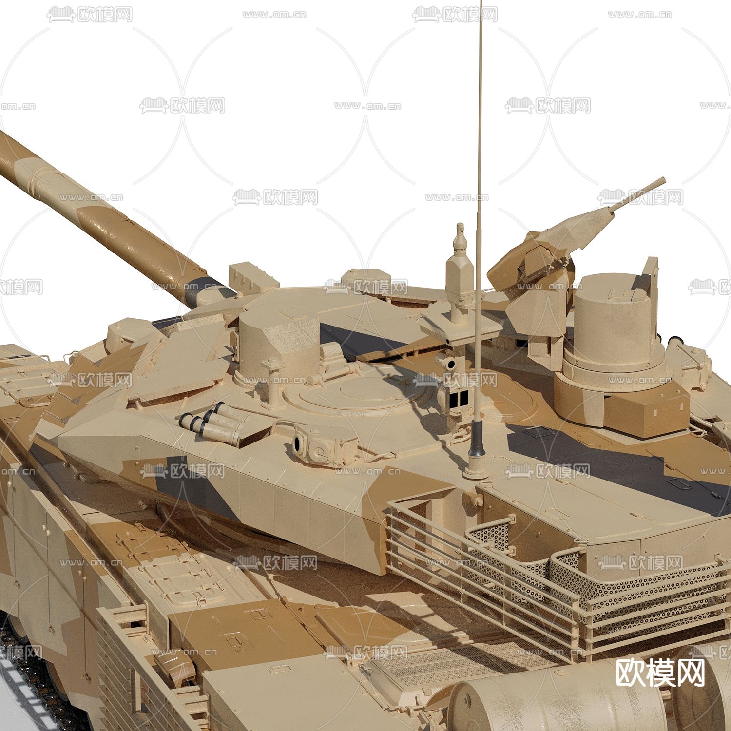 T90СМ坦克 装甲车3d模型