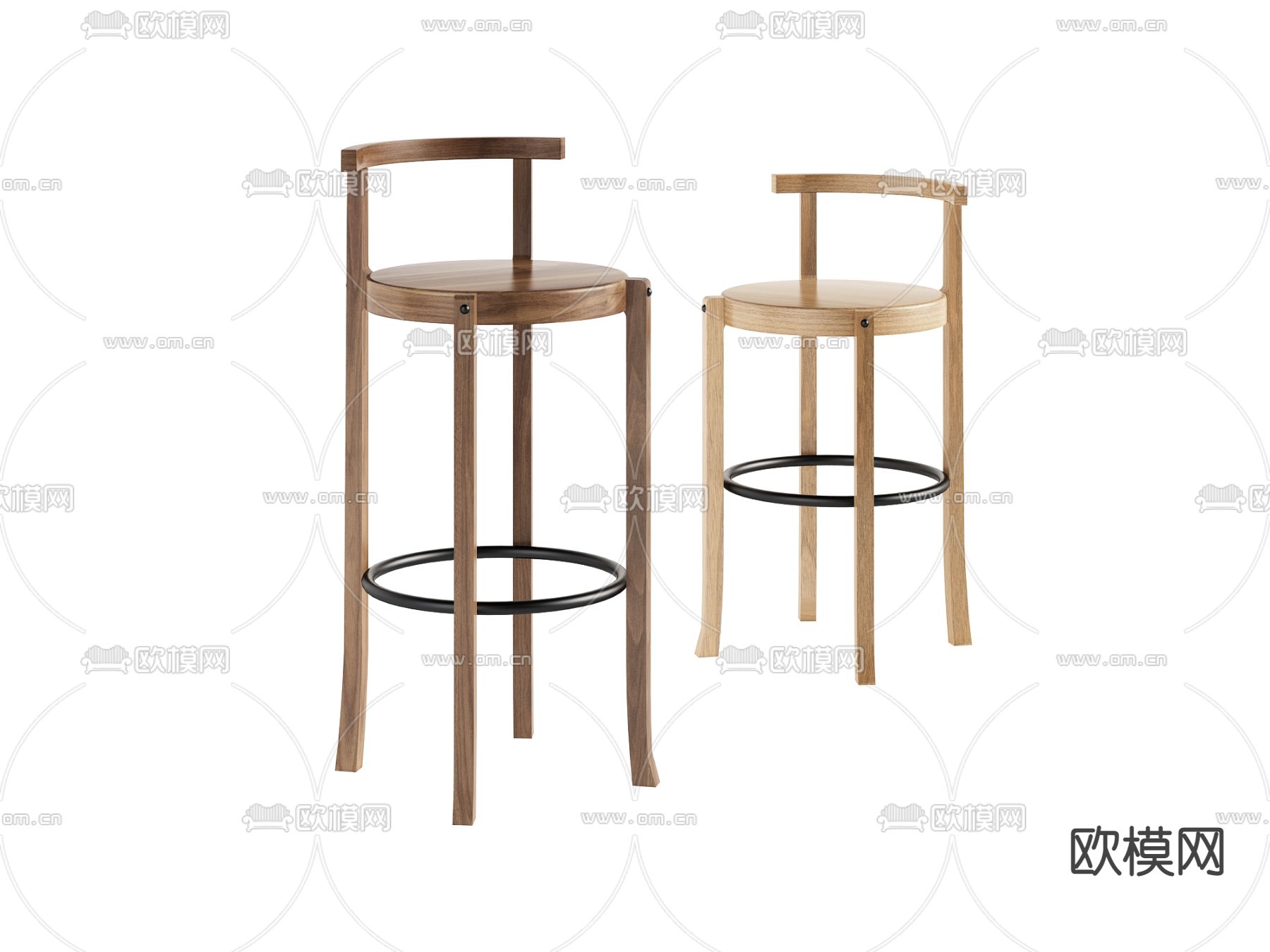 吧椅 吧凳3d模型下载