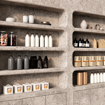  侘寂风食品食材su模型 