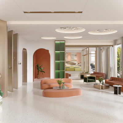  会所美容SPAsu模型 