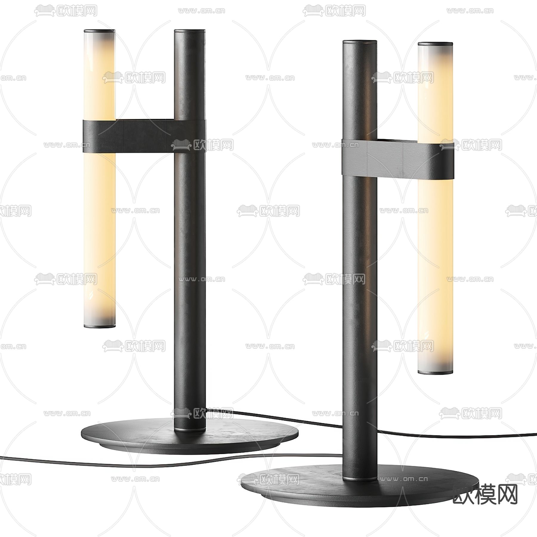 台灯su模型下载（渲染图1）