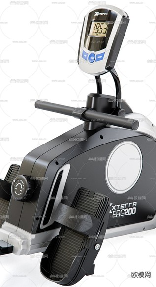 现代划船训练器3d模型下载(渲染图4)