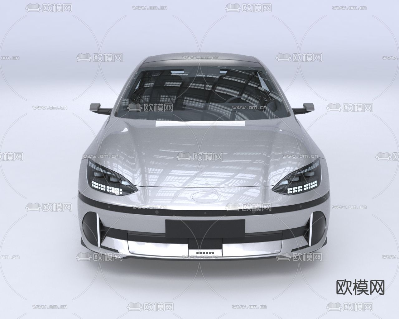 汽车 轿车3d模型下载（渲染图3）