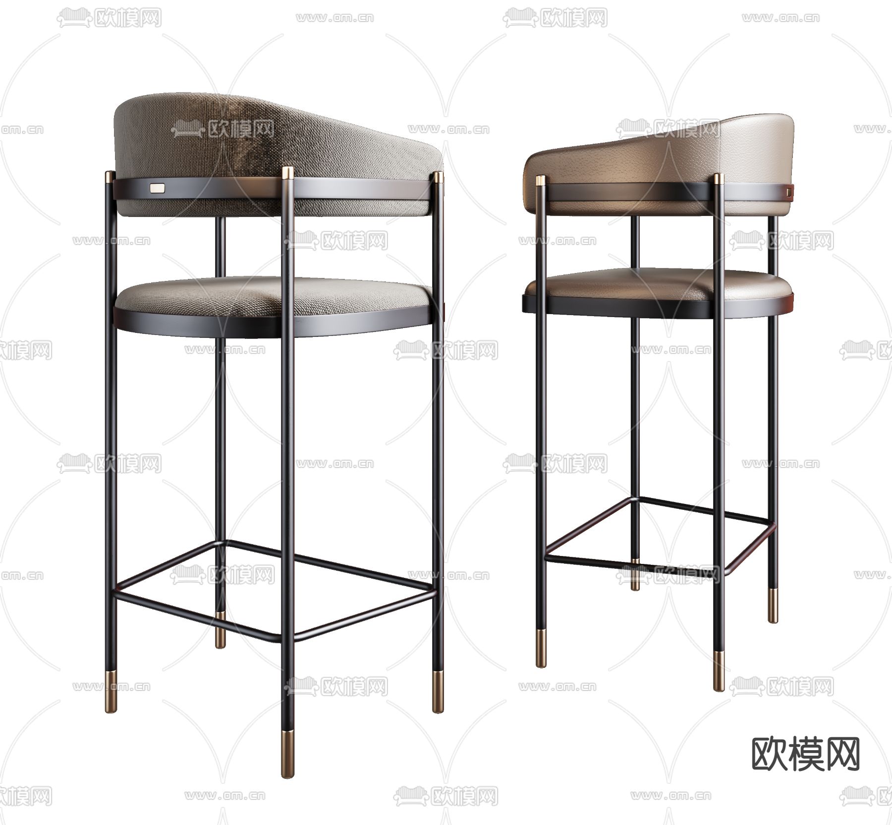 MISSANA 吧椅 吧凳3d模型下载