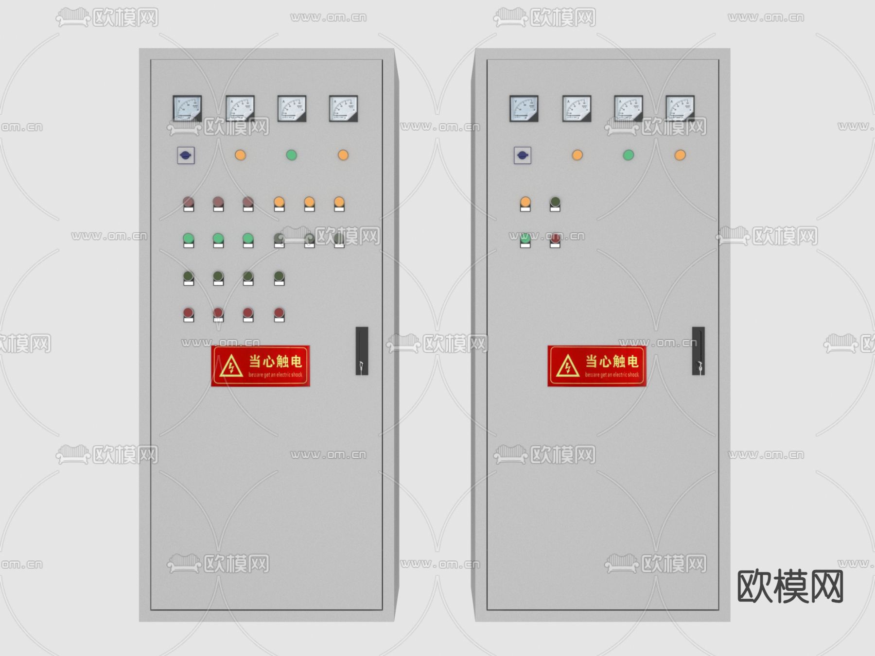 配电箱3d模型下载