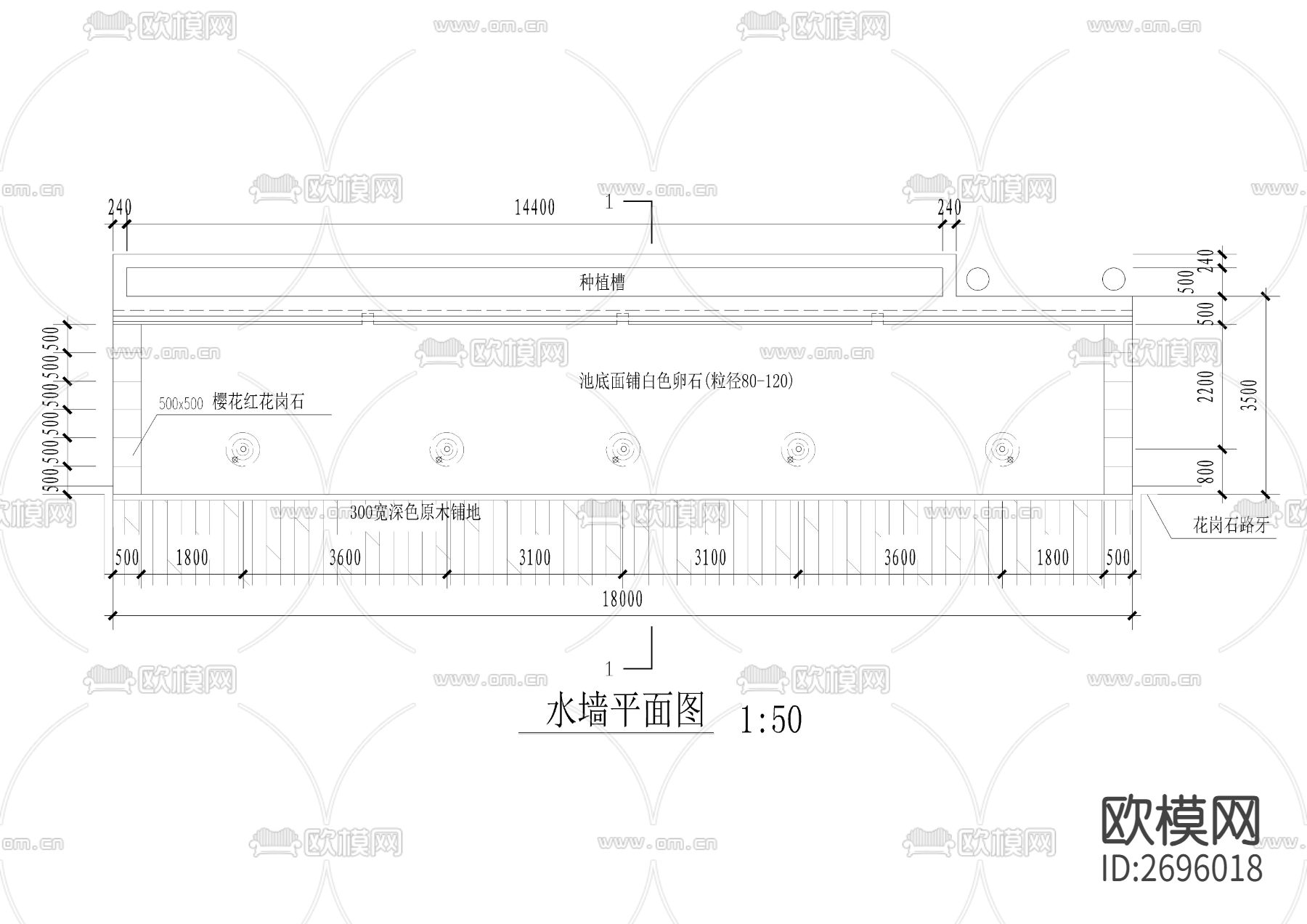 居住小区入口景墙详图cad施工图下载（渲染图2）