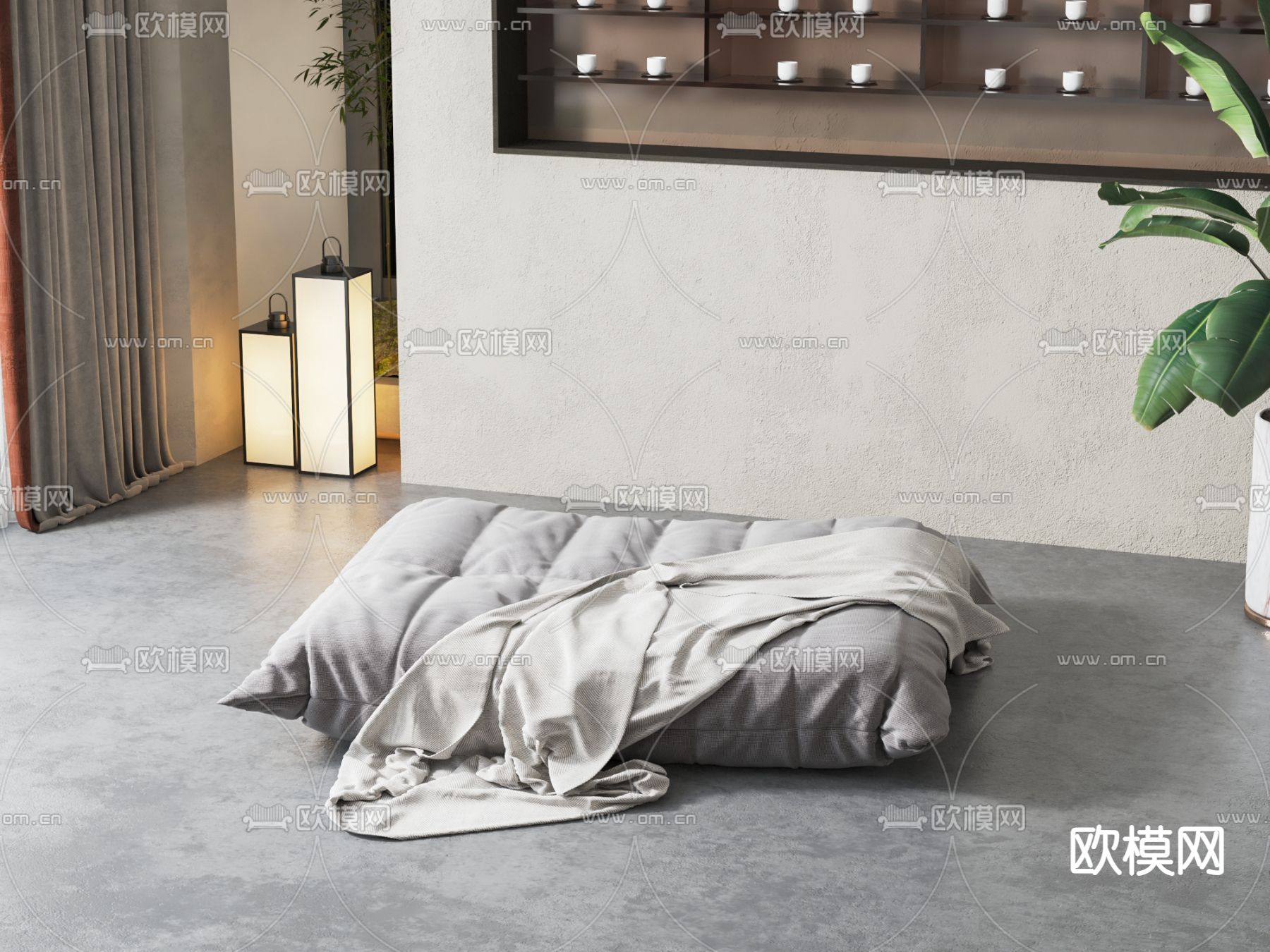 懒人沙发3d模型下载