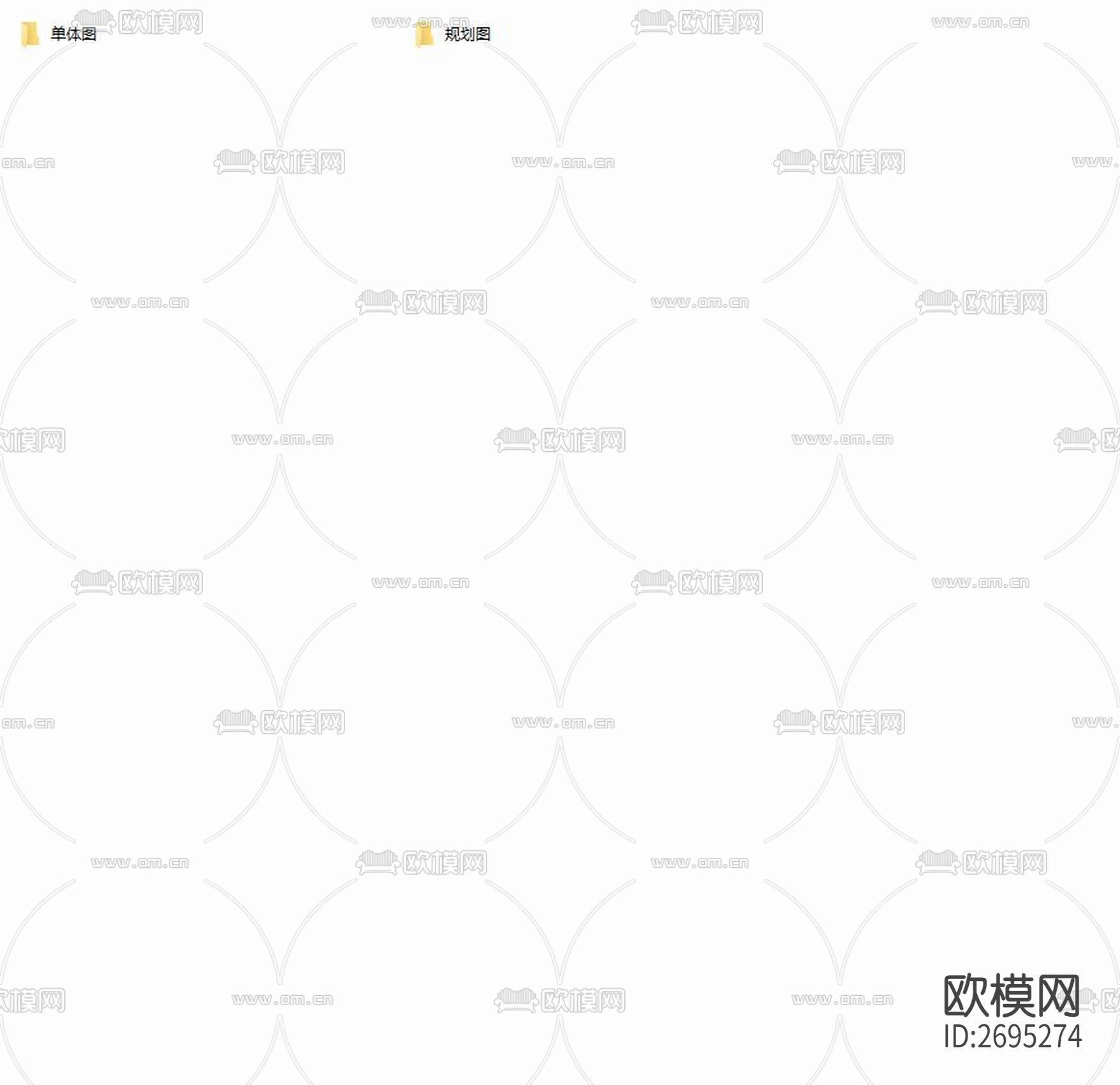 土地整治CAD施工图下载（渲染图3）