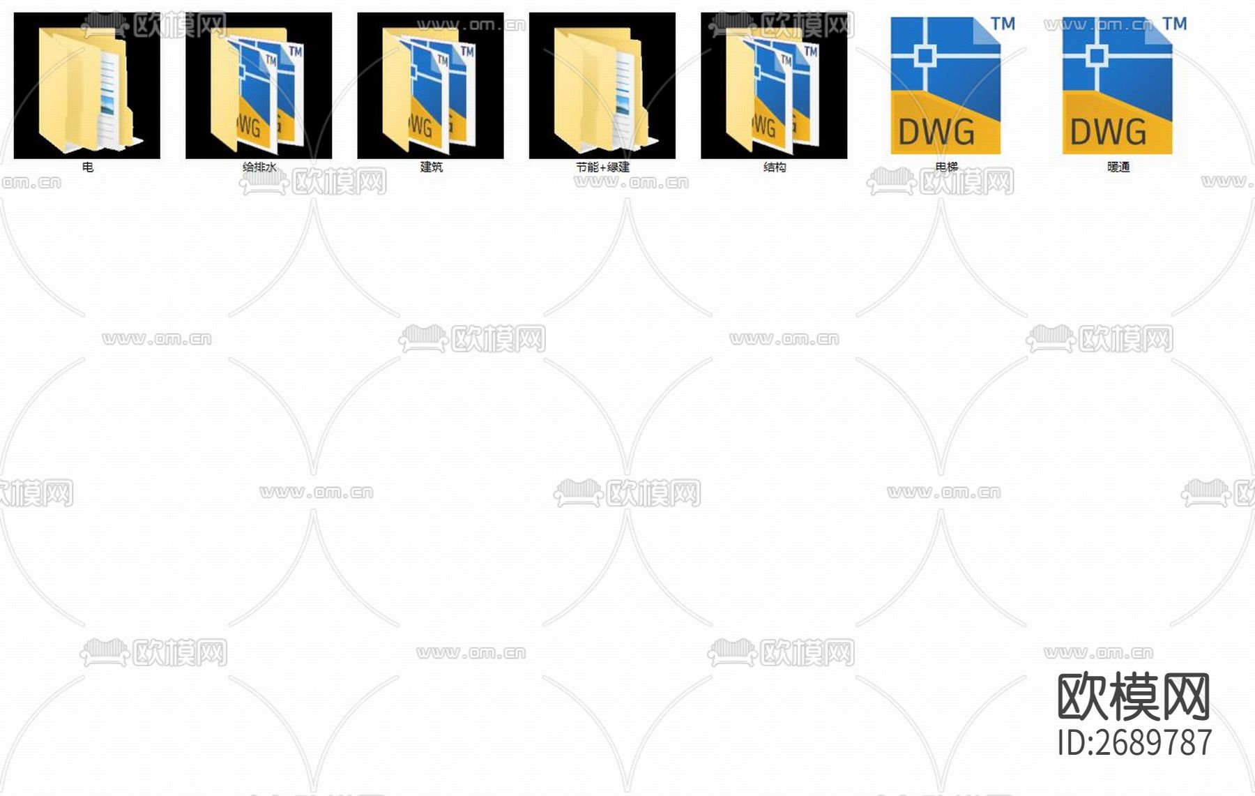 西南大学工科大楼cad施工图下载（渲染图3）