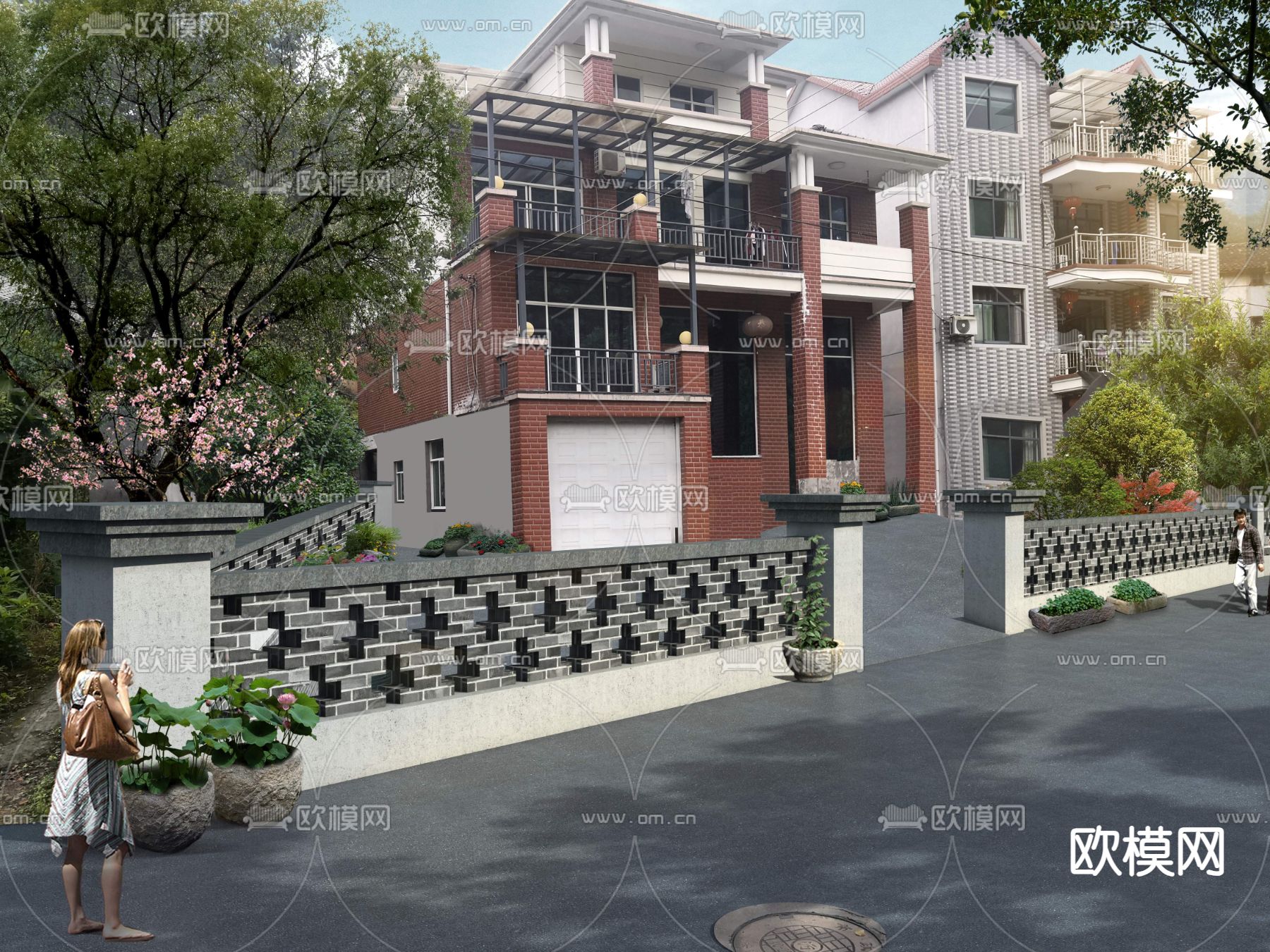 农民房 自建房psd下载