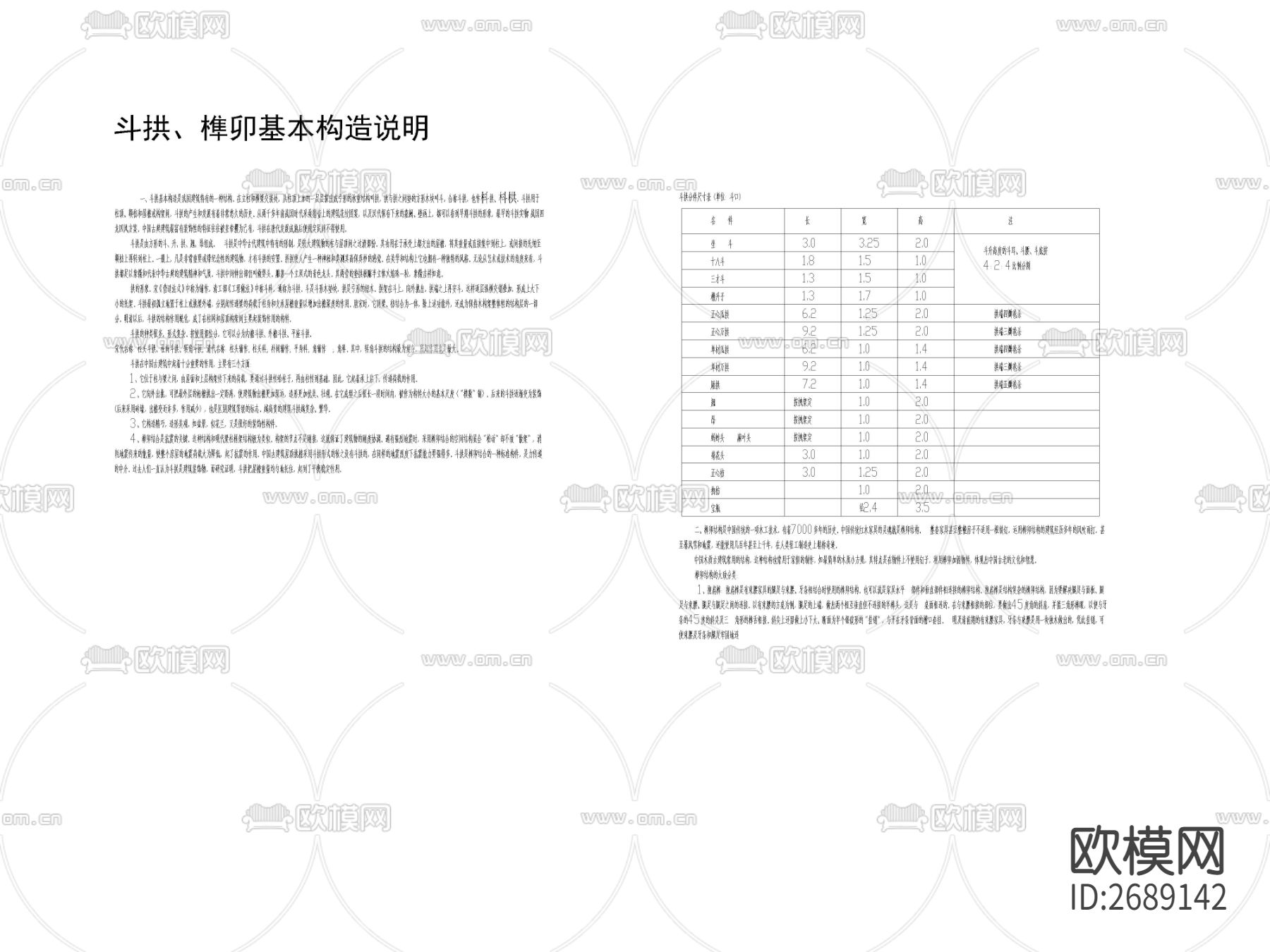 中式亭台cad大样图下载（渲染图2）