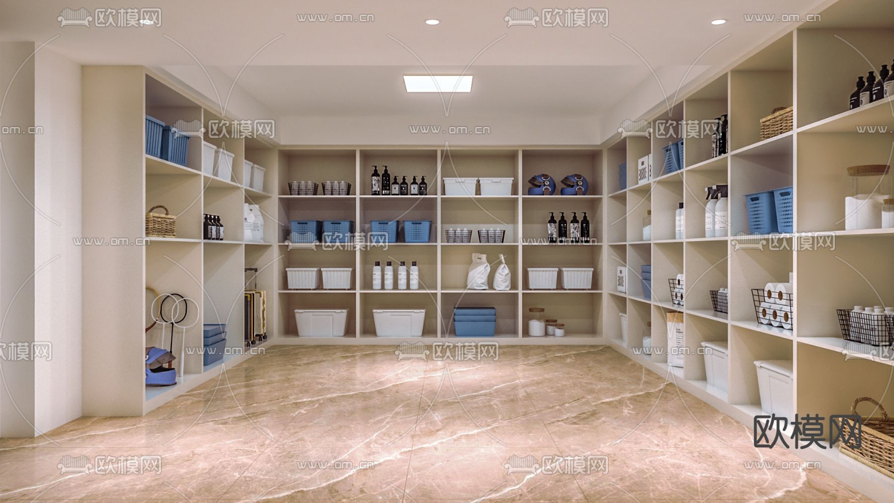 储物间 储藏间 仓库su模型下载（渲染图1）