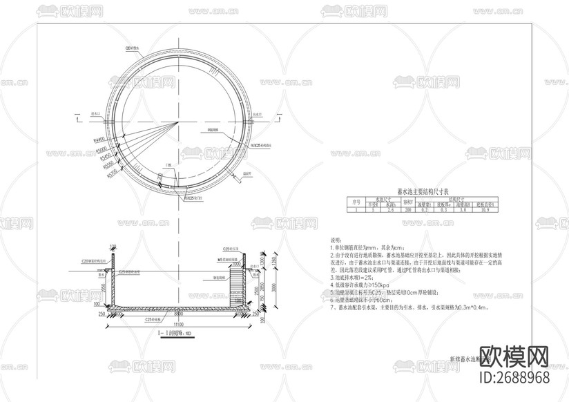 農(nóng)田cad施工圖下載(渲染圖9)