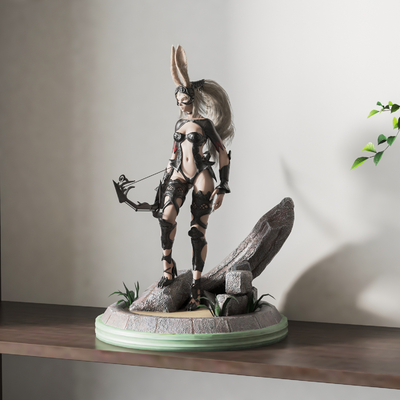  现代手办 潮玩su模型 