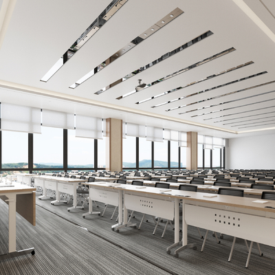  报告厅 会议室su模型 