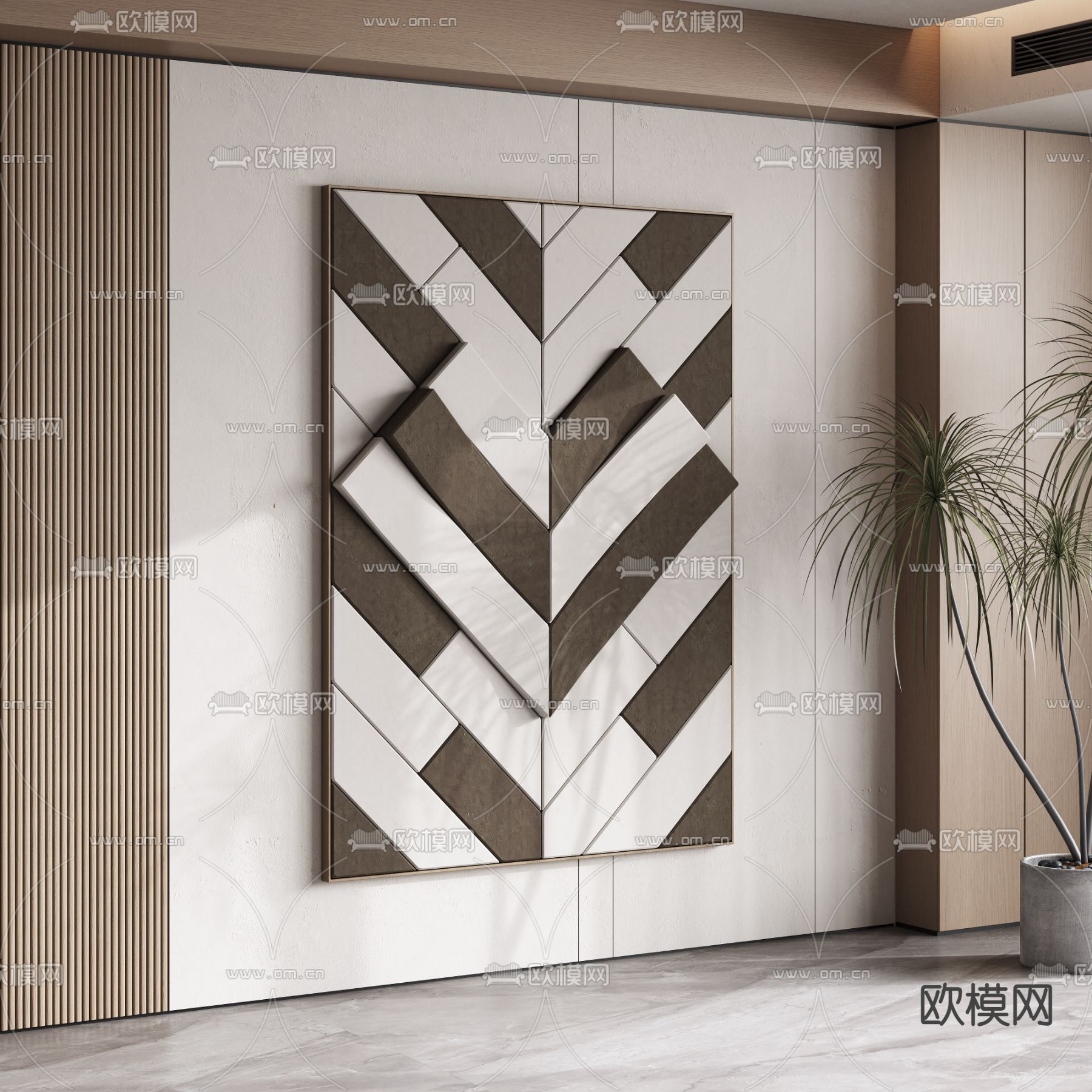 装饰画 立体画 挂画3d模型下载