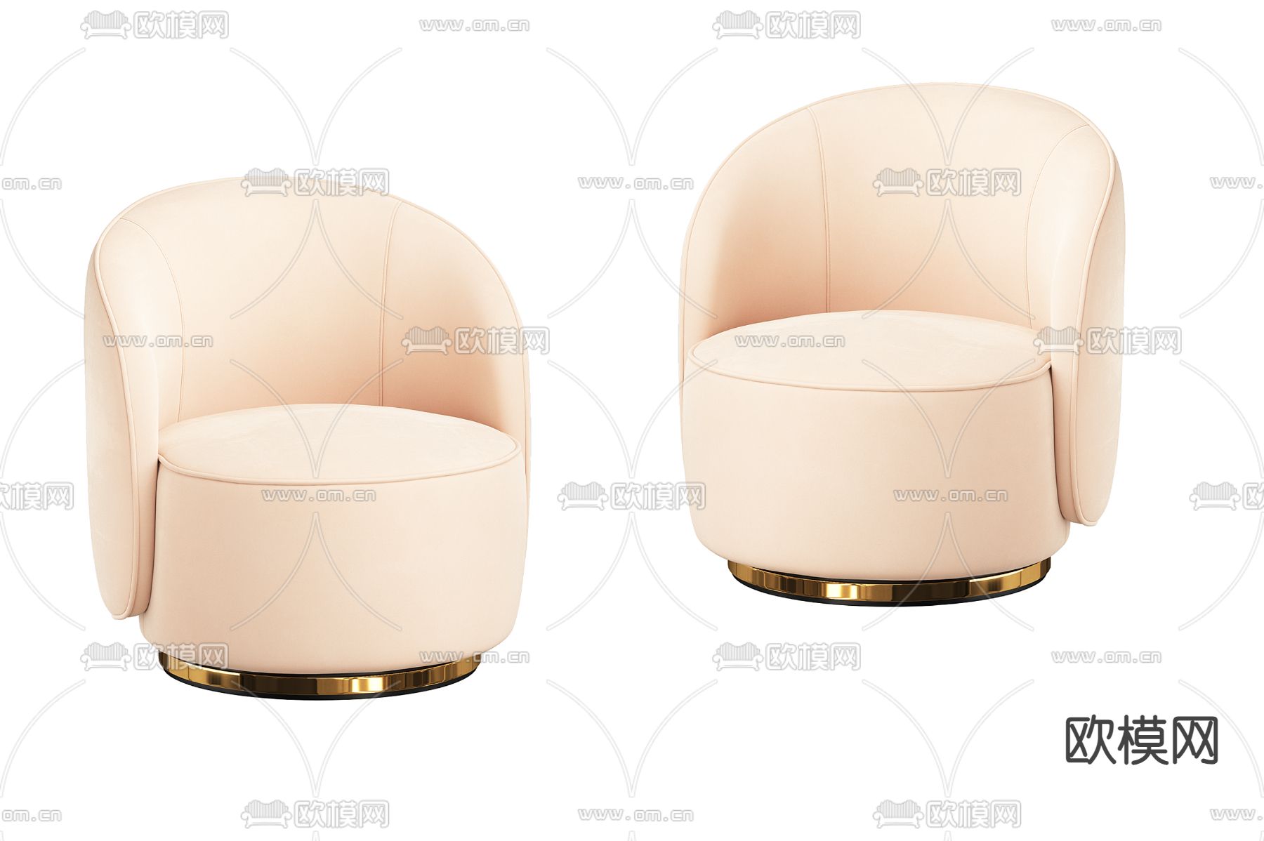 单人沙发3d模型下载