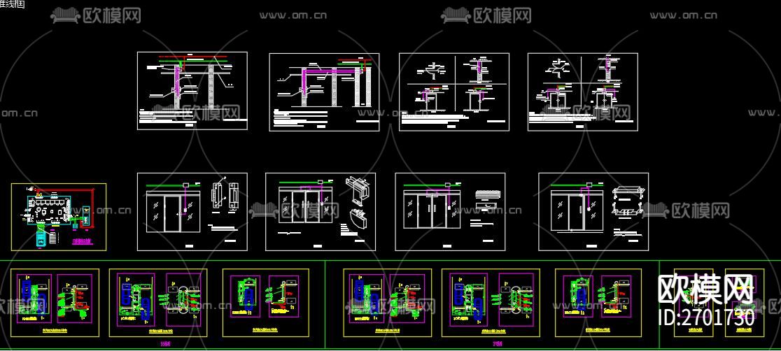 智能一卡通系统节点大样下载（渲染图6）