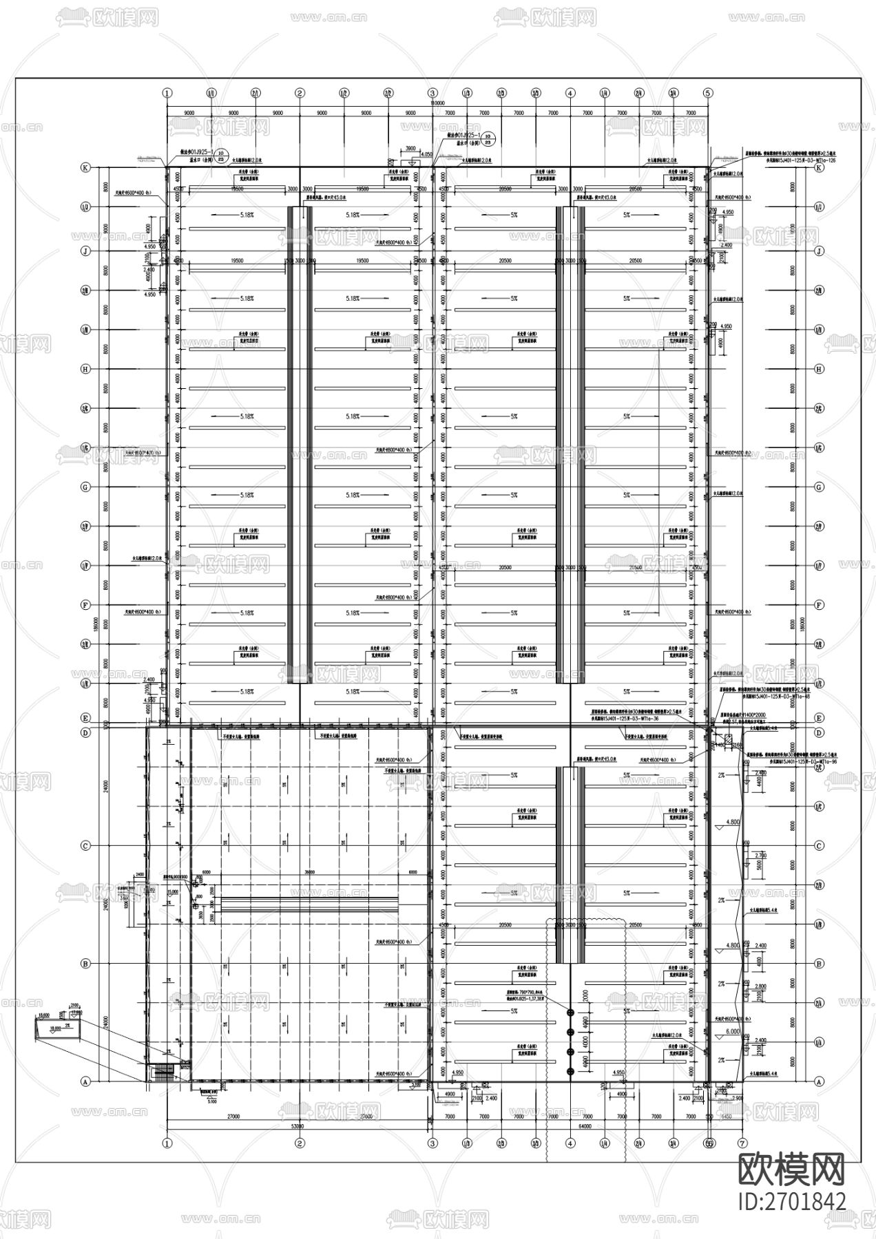 7档DCT自动变速器扩能项目cad施工图下载（渲染图6）