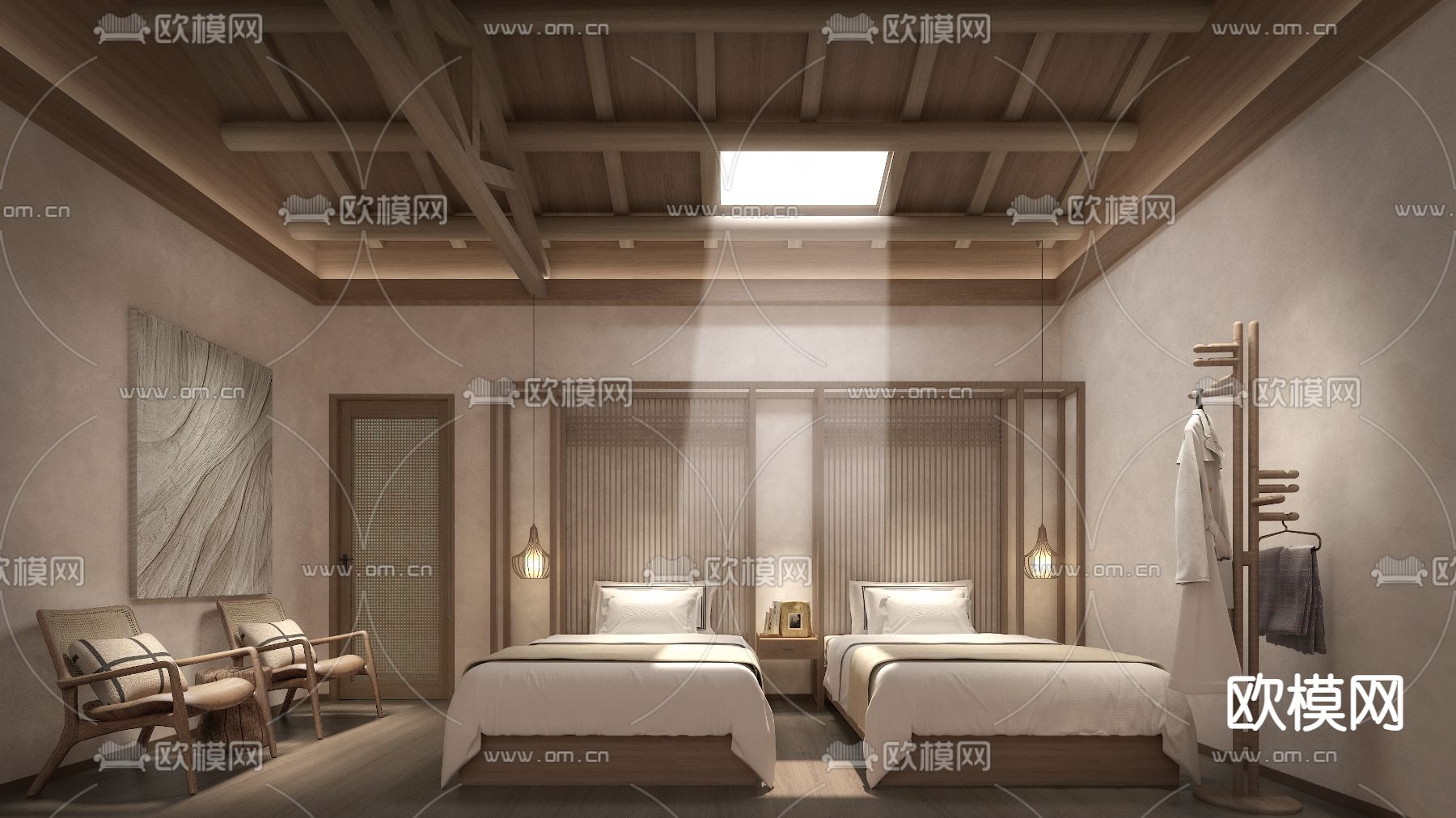 SPA护理房3d模型下载