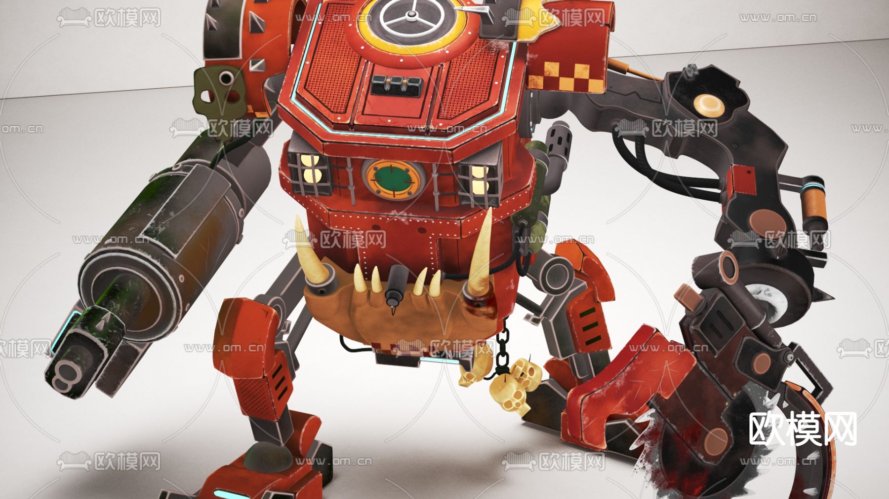 机器人 变形金刚3d模型下载（渲染图2）