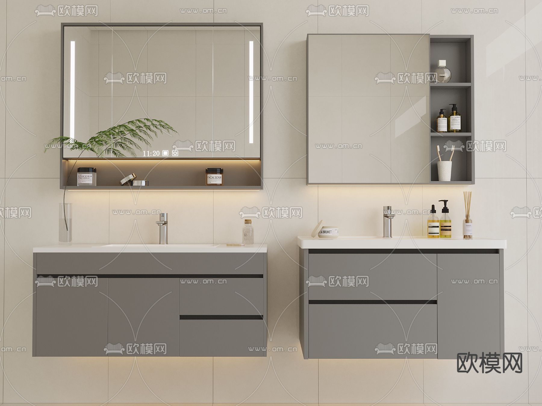 洗手盆 台盆 洗手池3d模型下载