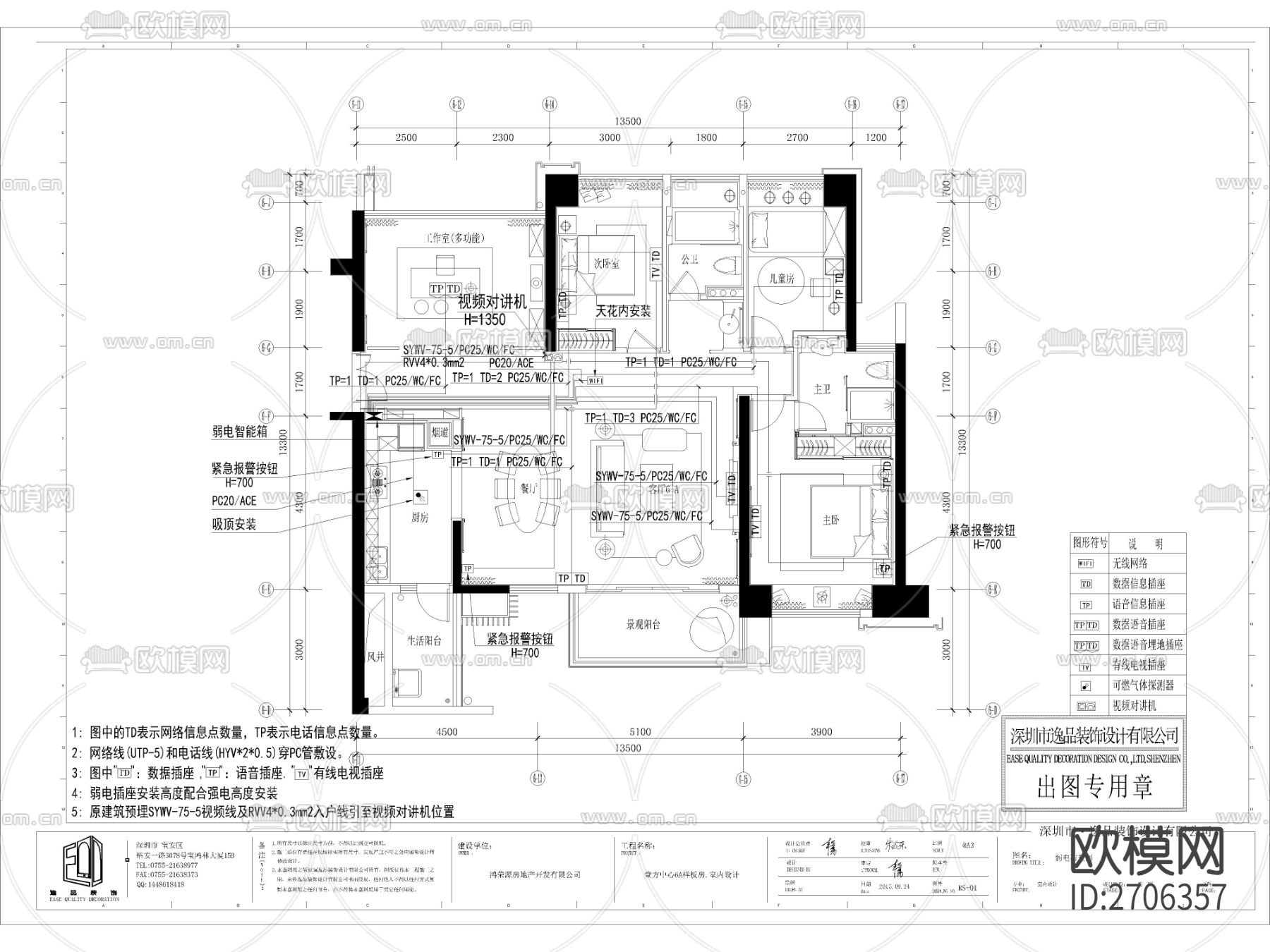 工装电气cad系统图下载（渲染图10）