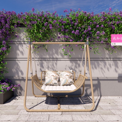  户外椅 秋千椅 吊椅su模型 