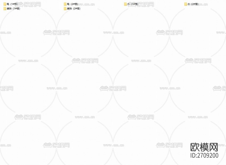 工業(yè)園長租公寓項目裝修改造cad施工圖下載(渲染圖1)