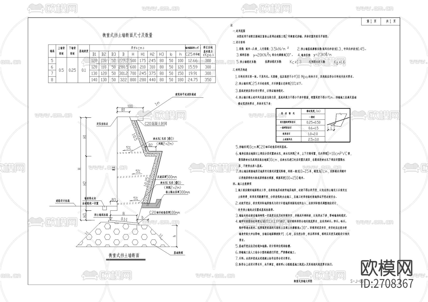 新城区富春山居周边道路工程cad施工图下载（渲染图7）