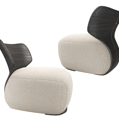  Poliform 布艺单人沙发su模型 