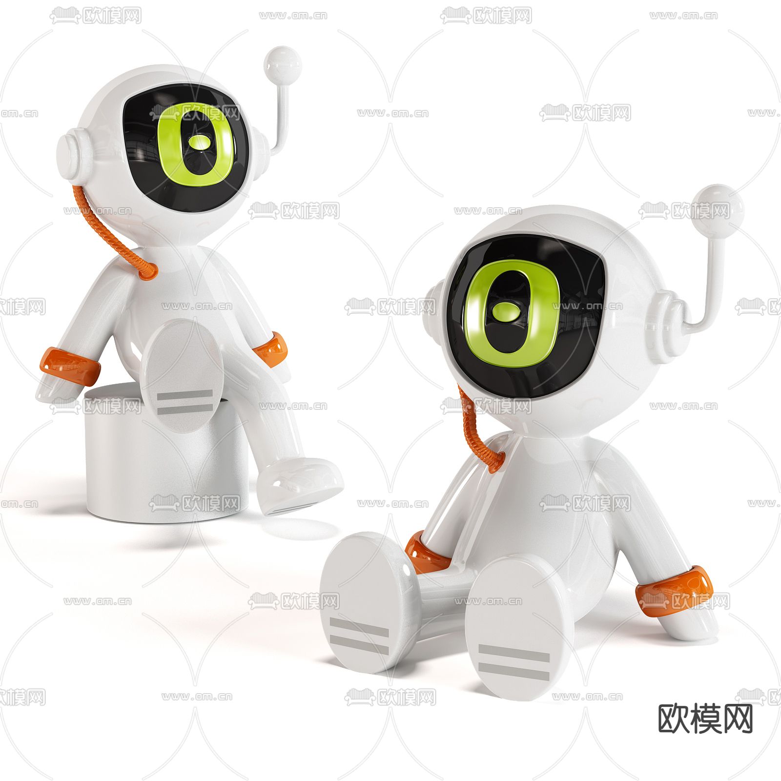 公仔潮玩 雕塑 玩具3d模型下载