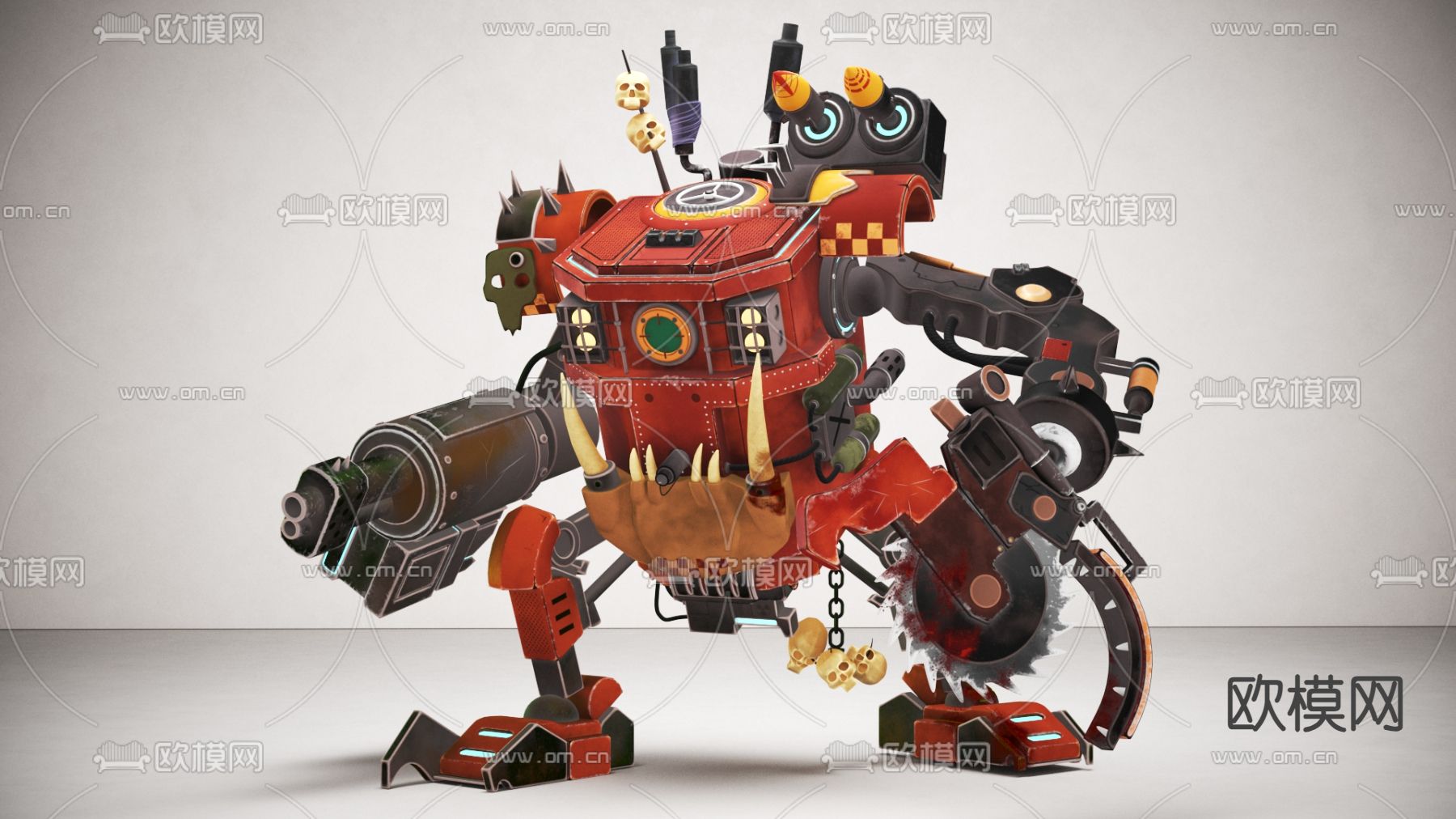 机器人 变形金刚3d模型下载（渲染图1）