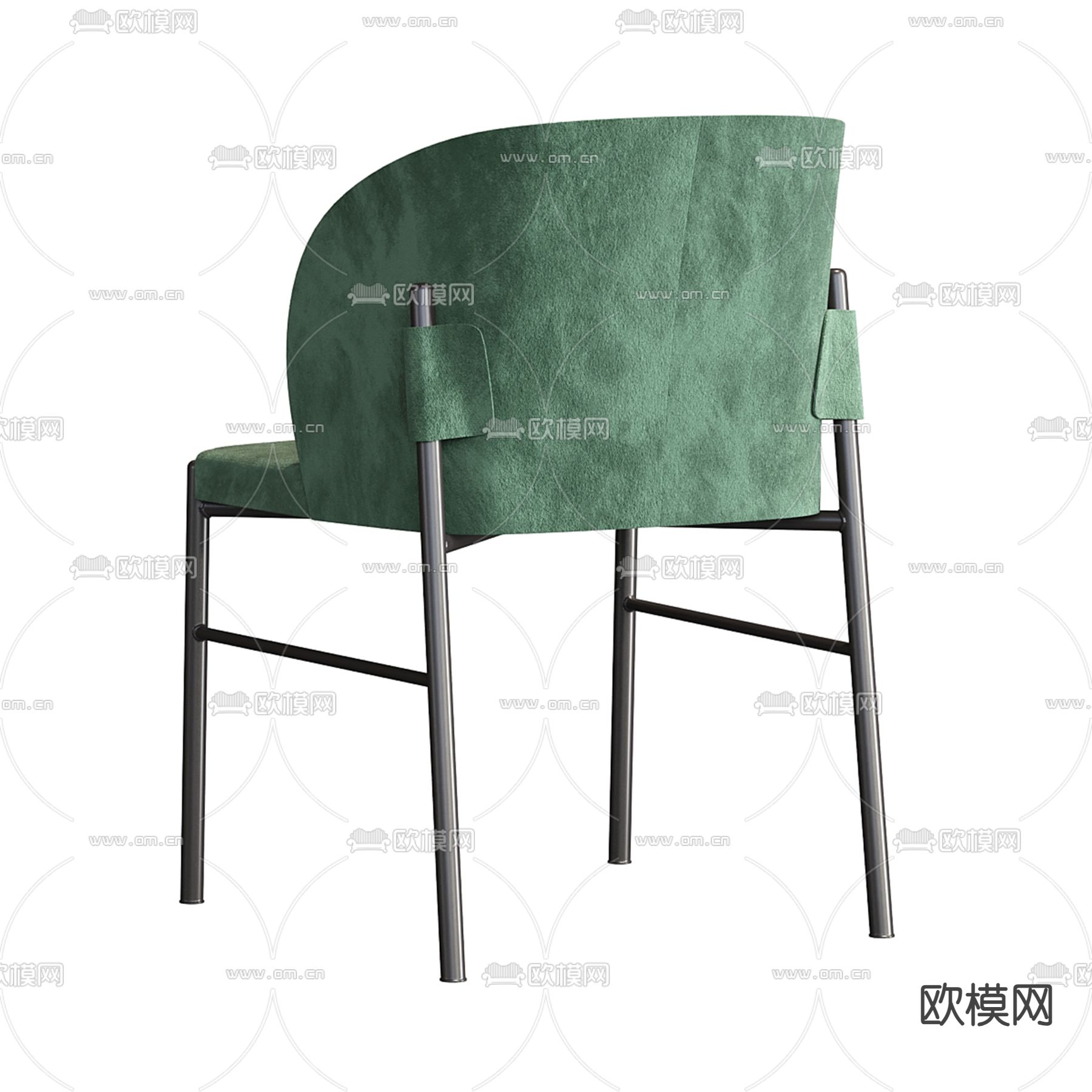 椅子 餐椅3d模型下载（渲染图2）