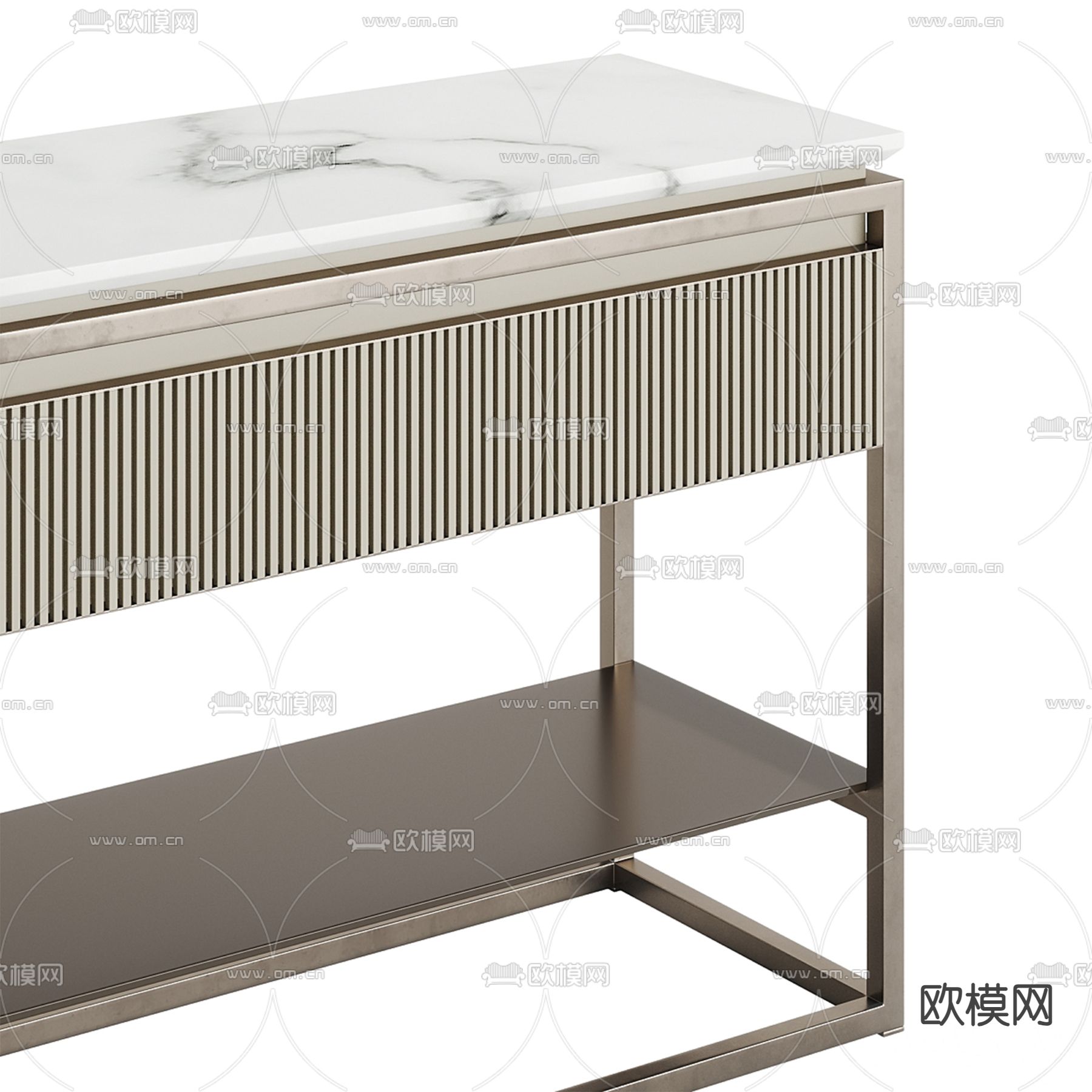 Visionnaire 端景台 条案3d模型下载（渲染图3）