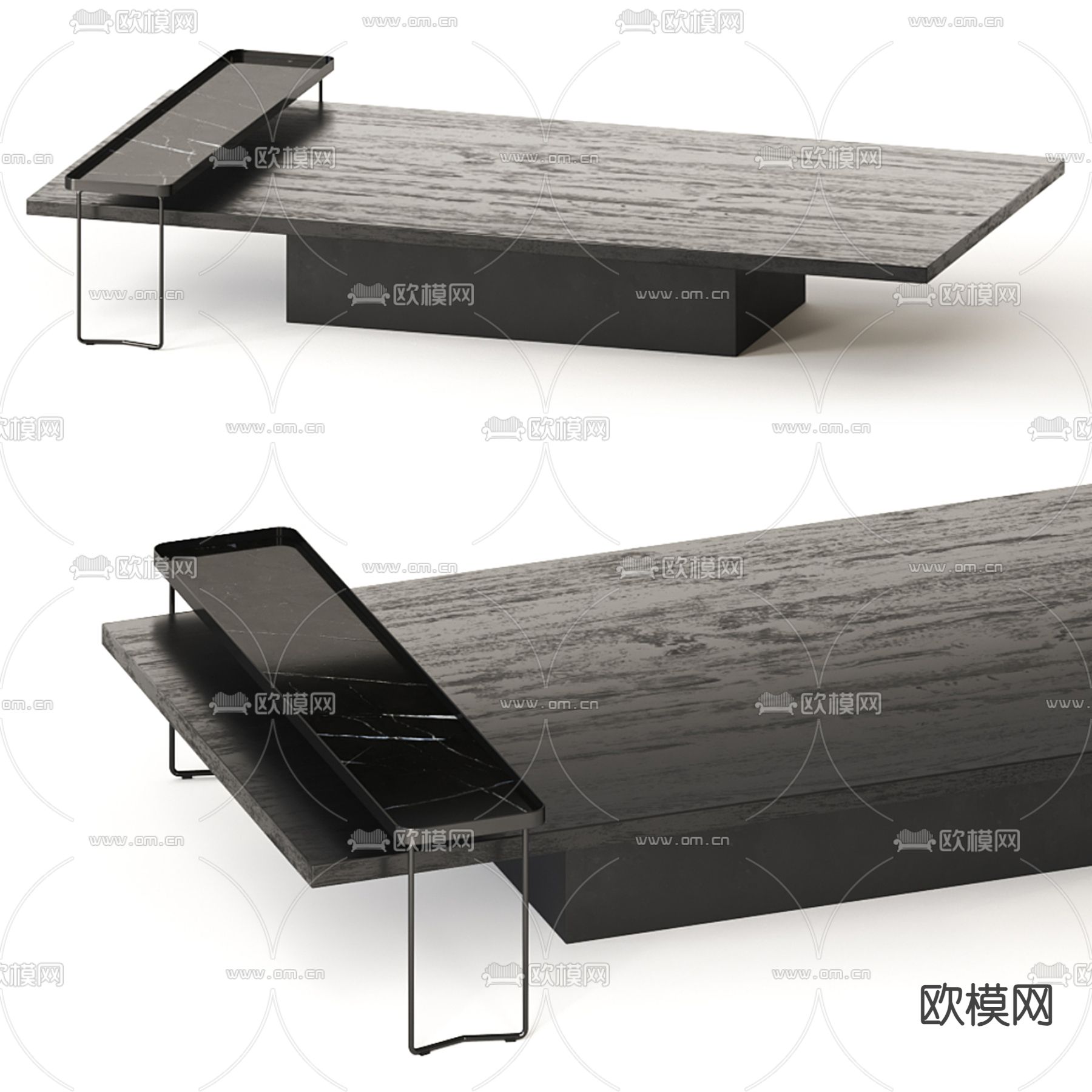 Cattelan Italia 现代茶几3d模型下载