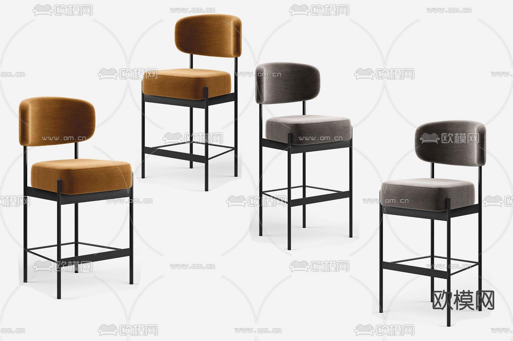 吧椅 吧凳3d模型下载