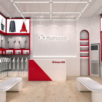 体育用品 专卖店3d模型