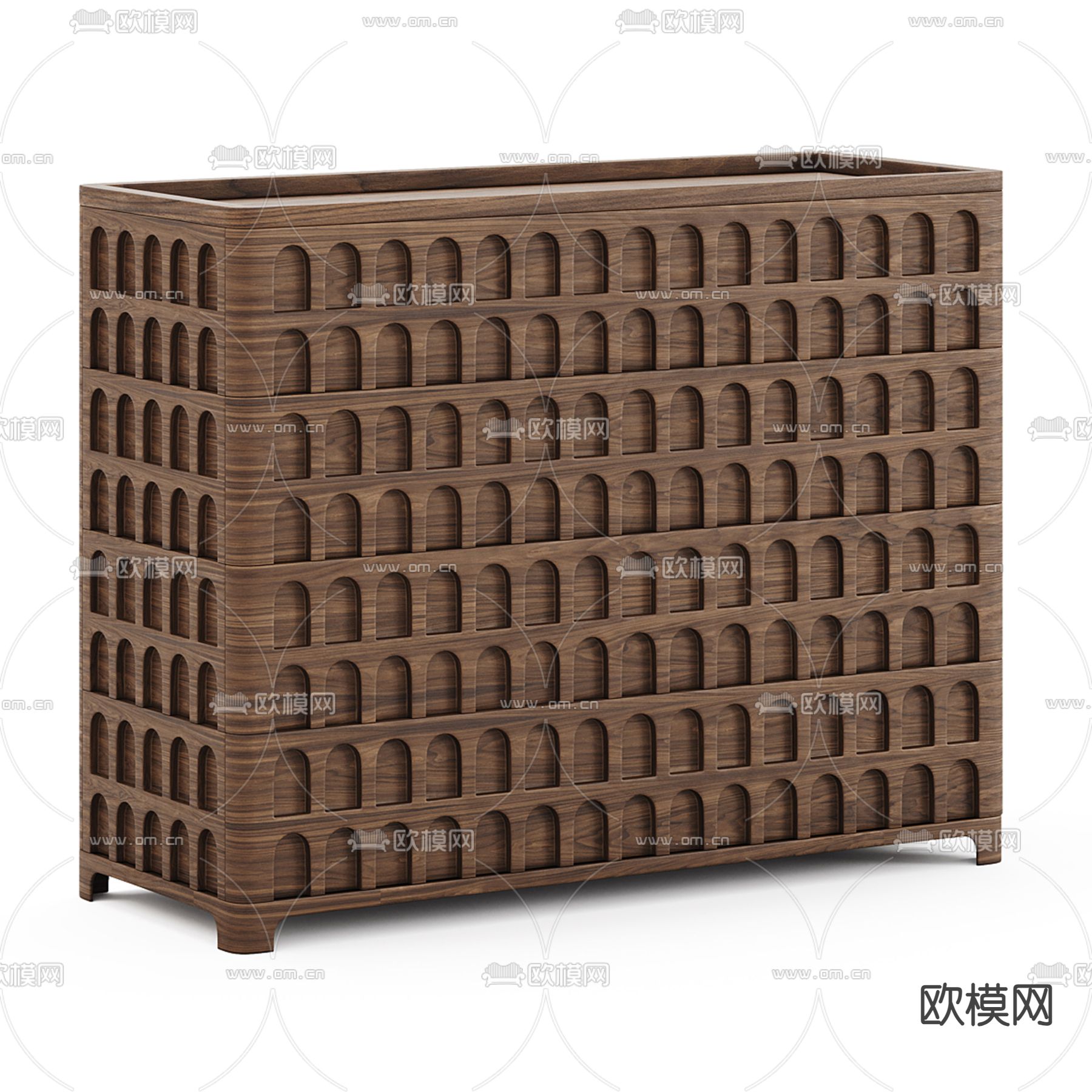 北欧边柜3d模型下载（渲染图2）