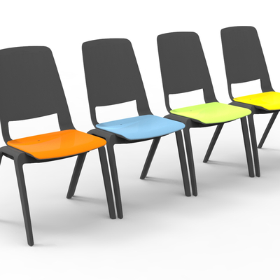  培训椅 会议椅su模型 