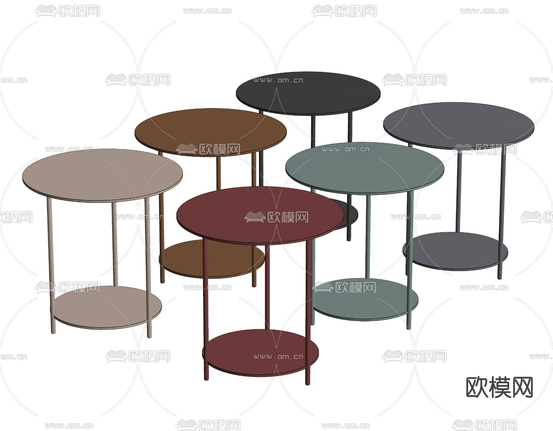 Novamobili 角几su模型下载（渲染图2）