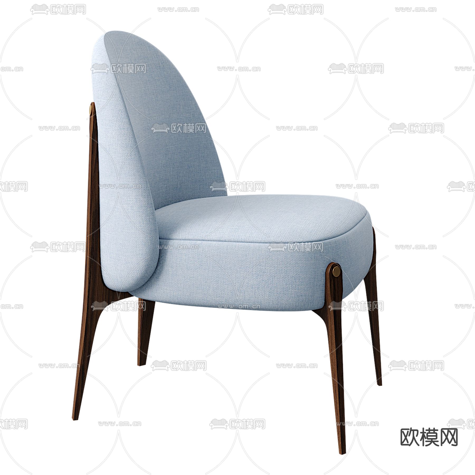 AMES 椅子 餐椅3d模型下载（渲染图3）