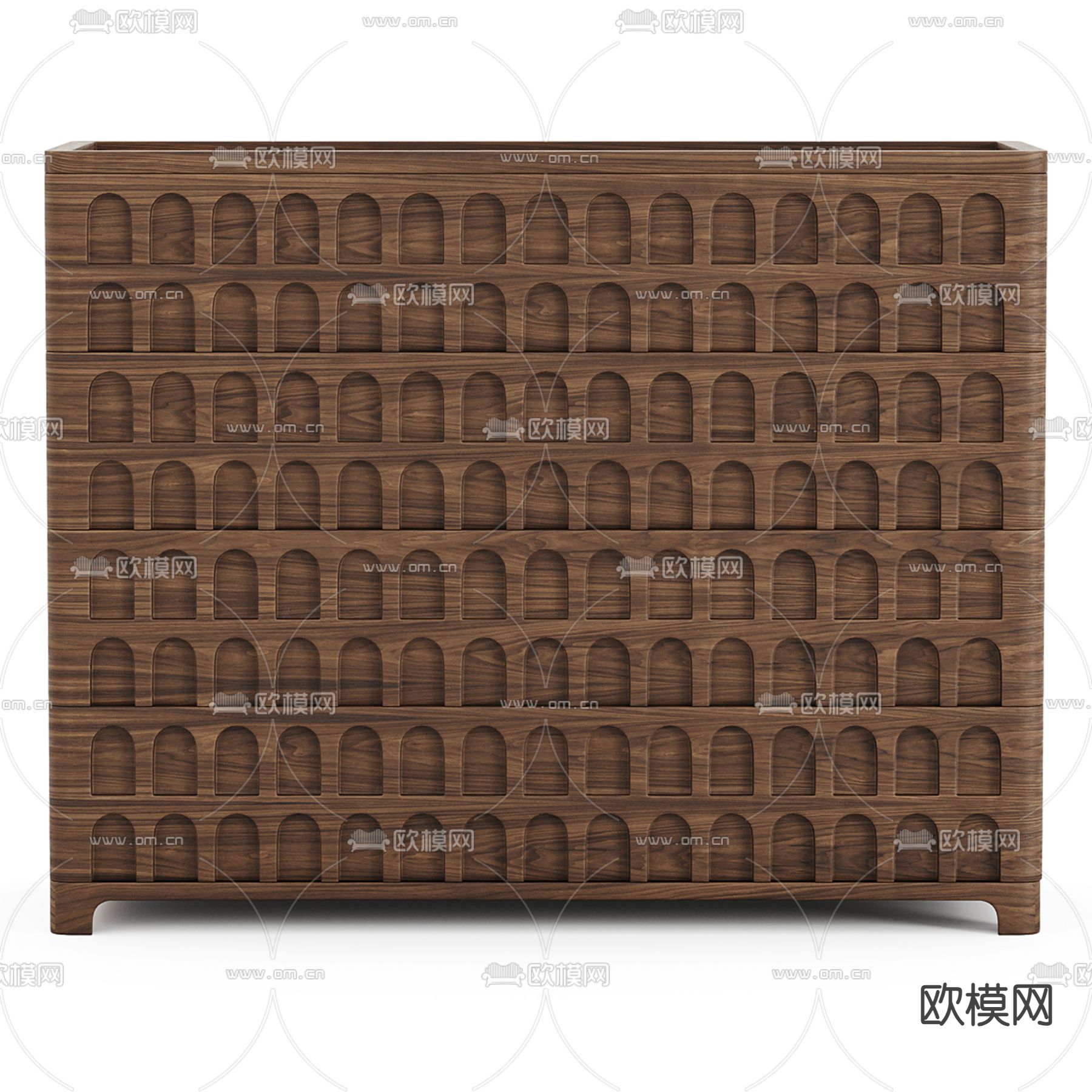 北欧边柜3d模型下载（渲染图1）