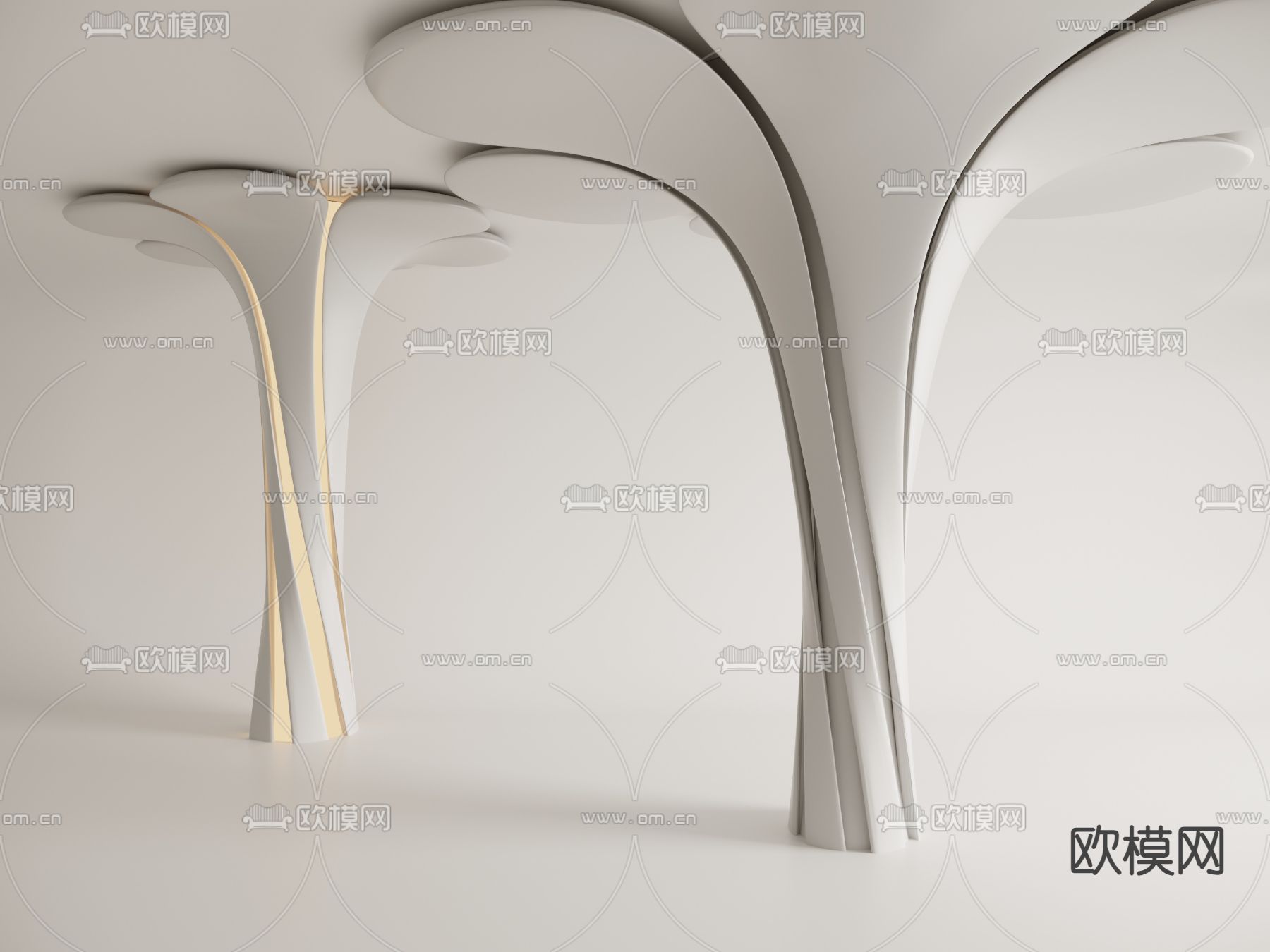 异型柱子 装饰柱 造型柱3d模型下载